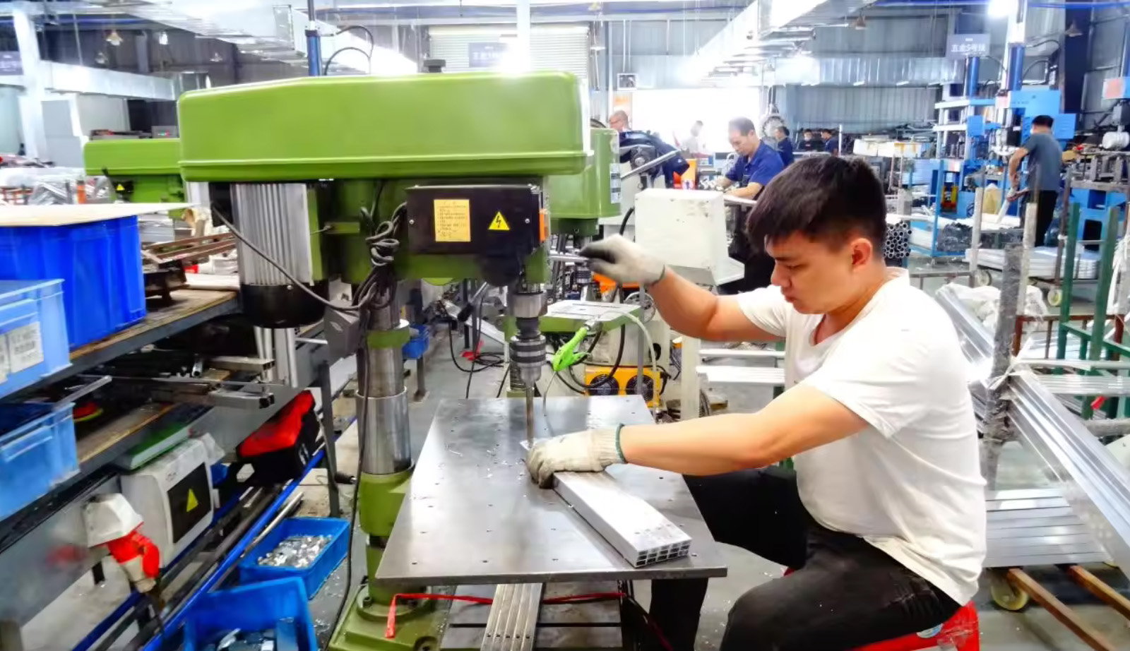 Outdoor furniture factory