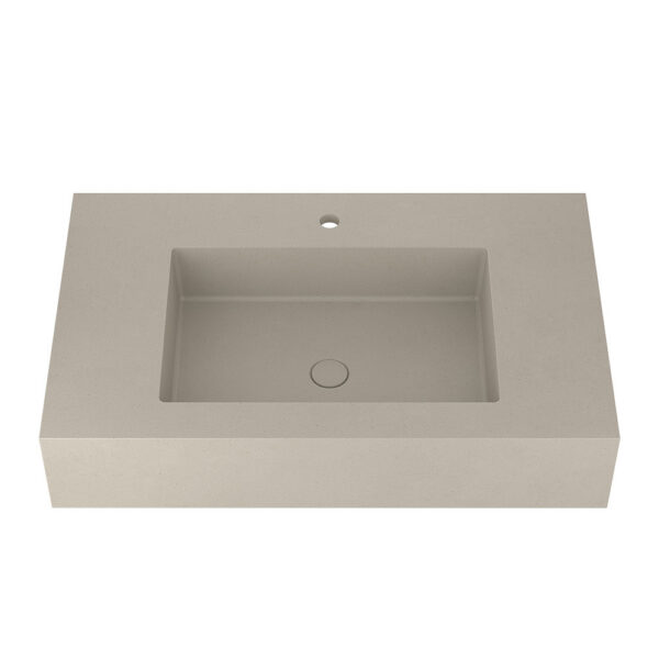 Concrete Vanity Top Sink