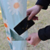 Daisy Print Garden Gazebo Canopy