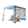 Daisy Print Garden Gazebo Canopy