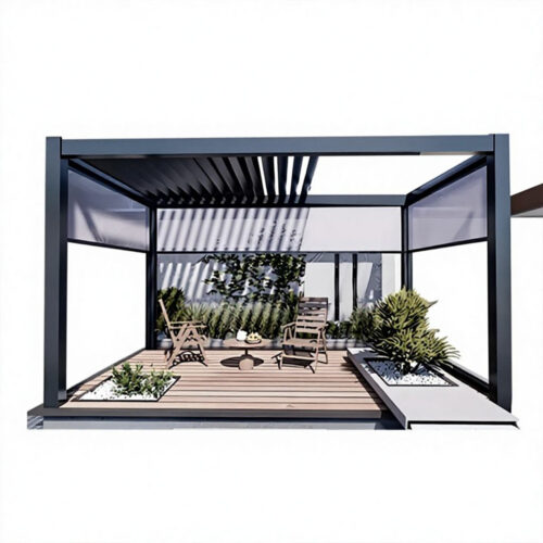 Pergola autoportante con lamelle per la ricerca di fornitori per progetti all’aperto Pergola autoportante con lamelle per la ricerca di fornitori per progetti all’aperto