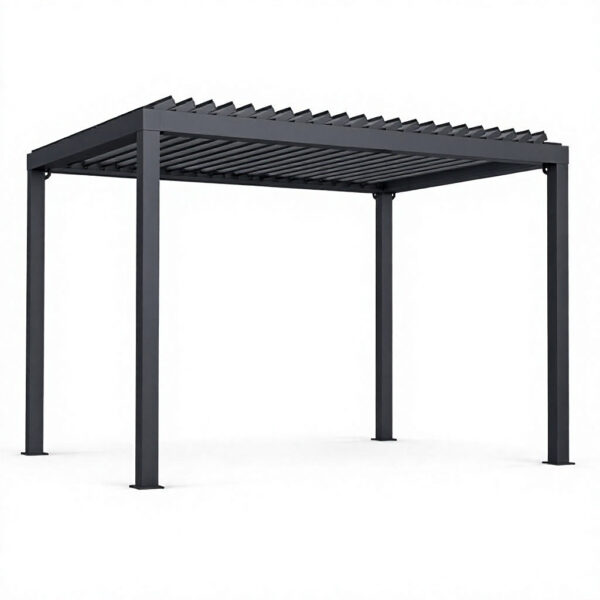 Freestanding Louvered Pergola for Outdoor Project Sourcing
