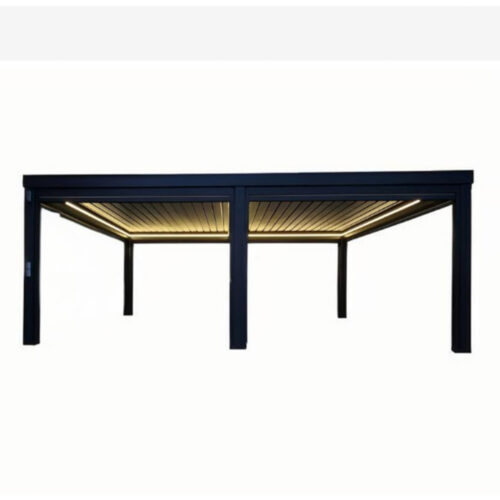 Freestanding Slatted Roof Pergola for Wholesale Sourcing