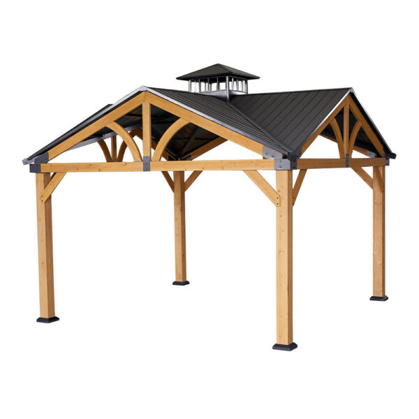 Gable-Roof Outdoor Pavilion for Wholesale Sourcing Projects