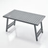 Gray Metal Outdoor Dining Armchair with Cushions Gray Metal Outdoor Dining Armchair with Cushions