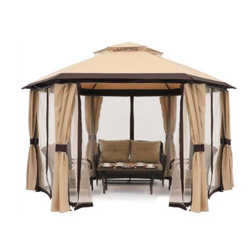 Hexagonal Soft Top Gazebo