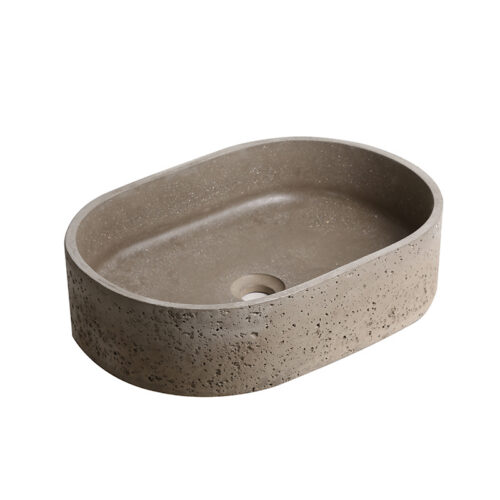 Oblong Countertop Vessel Basin