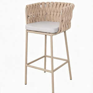 Outdoor Patio Bar-Height Bistro Furniture Set