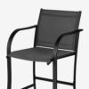 Patio Bistro Table and Tall Sling Chairs