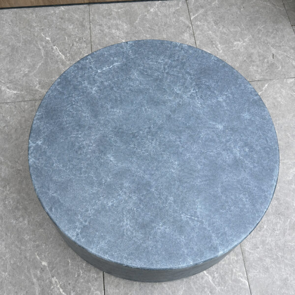 Mesa de centro redonda gris tipo «drum» para el abastecimiento de proyectos al por mayor