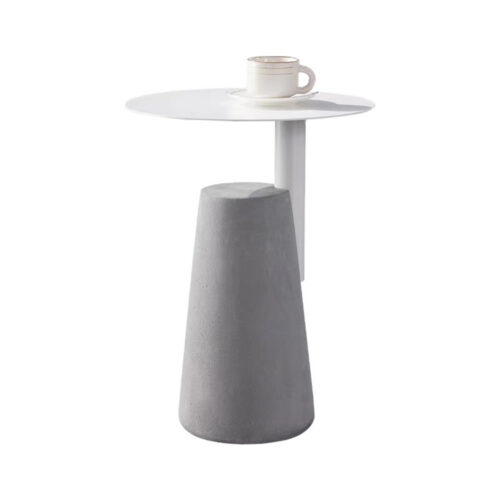 Table d'appoint ronde à pied effilé, destinée à la vente en gros Table d'appoint ronde à pied effilé, destinée à la vente en gros