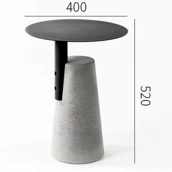 Table d'appoint ronde à pied effilé, destinée à la vente en gros Table d'appoint ronde à pied effilé, destinée à la vente en gros