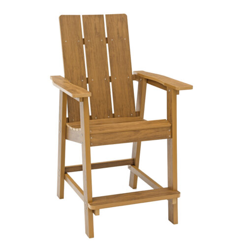 Tall Adirondack Armchair with Footrest for Bulk Sourcing
