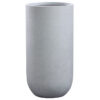 Tall Speckled Gray Cylindrical Planter for Trade Sourcing