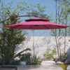 Vented Cantilever Patio Umbrella