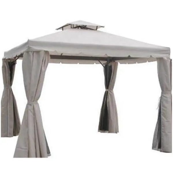 Mobiliario de exterior para terraza con toldo tipo cenador de dos niveles, al por mayor Mobiliario de exterior para terraza con toldo tipo cenador de dos niveles, al por mayor