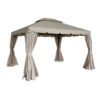 Mobiliario de exterior para terraza con toldo tipo cenador de dos niveles, al por mayor Mobiliario de exterior para terraza con toldo tipo cenador de dos niveles, al por mayor