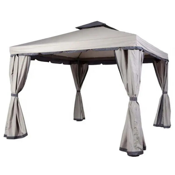 Mobiliario de exterior para terraza con toldo tipo cenador de dos niveles, al por mayor Mobiliario de exterior para terraza con toldo tipo cenador de dos niveles, al por mayor