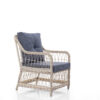 Wholesale Woven Patio Dining Set with Cushioned Armchairs