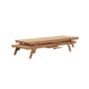 Tumbona de madera para exterior Tumbona de madera para exterior