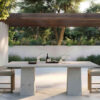 gular Gray Patio High Table